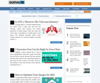 Gustavtk.com(Gustav TK) Screenshot
