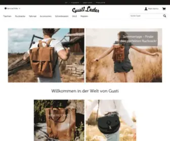 Gusti-Leder.ch(Gusti Leder) Screenshot
