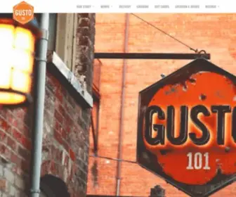 Gusto101.com(Gusto (pronounced Goo) Screenshot