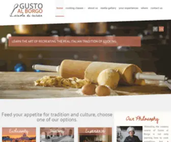 Gustoalborgo.com(Gusto al Borgo) Screenshot