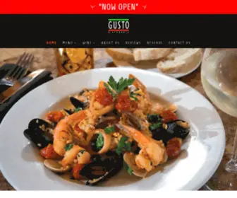 Gustohiltonhead.com(Best Italian Restaurant in Hilton Head) Screenshot