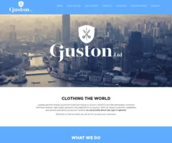 Gustonltd.com(En till WordPress) Screenshot