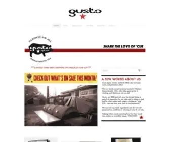 Gustospice.com(Gusto Spice HOME) Screenshot