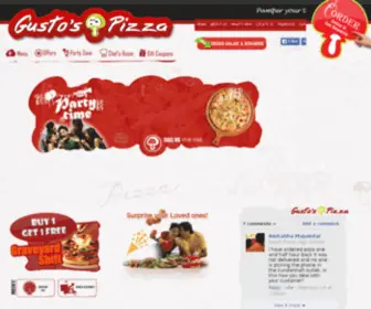 Gustospizzas.com(Gustospizzas) Screenshot