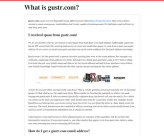 Gustr.com(An explanation of what) Screenshot