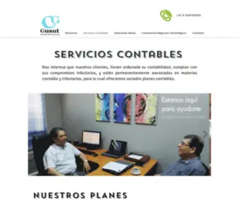 Gusut.com(Servicios y Asesorías Contables) Screenshot