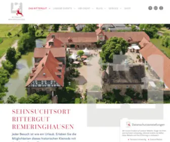 Gut-Remeringhausen.de(Gut Remeringhausen) Screenshot