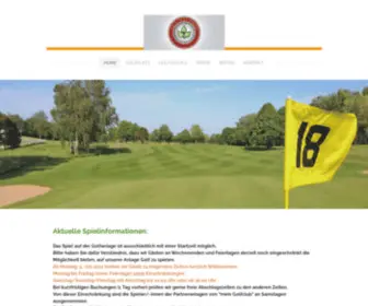 Gut-Waldhof.de(Golfclub bei Hamburg mit 27) Screenshot