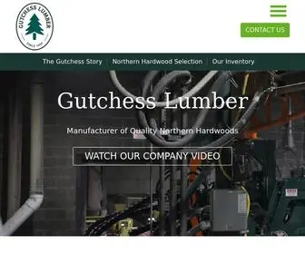 Gutchess.com(Gutchess Lumber) Screenshot