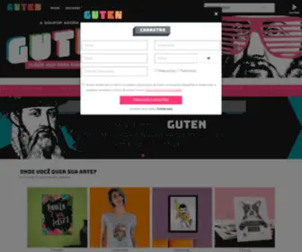 Guten.com.br(Unindo pessoas pela arte) Screenshot