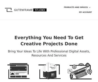 Gutenframestudio.com(Guten Frame Studio) Screenshot
