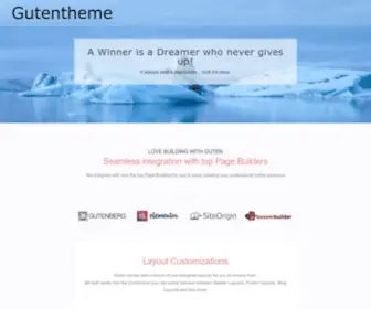 Gutentheme.org(Gutenberg Themes) Screenshot