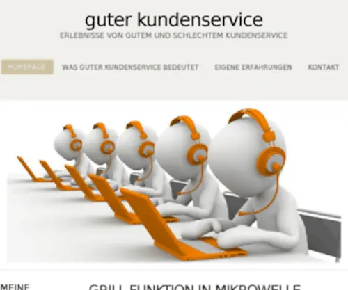 Guter-Kundenservice.de(Die Internetagentur für Kleinunternehmen) Screenshot