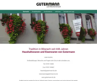 Gutermann-BC.de(Startseite) Screenshot