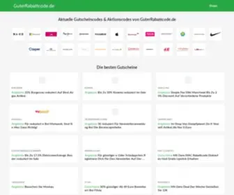 Guterrabattcode.de(Gutscheine) Screenshot