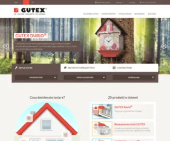 Gutex-Italia.eu(Gutex Italia) Screenshot