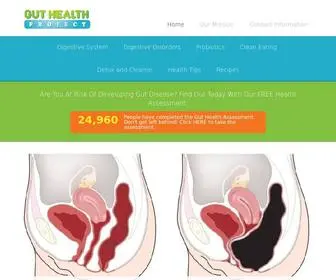 Guthealthproject.com(A Healthy Life Starts In Your Gut) Screenshot