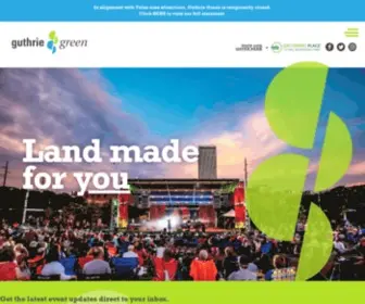 Guthriegreen.com(Guthrie Green) Screenshot