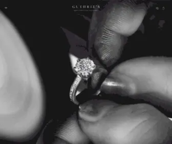 Guthries.co.nz(Custom Engagement Rings & Fine Jewellery) Screenshot