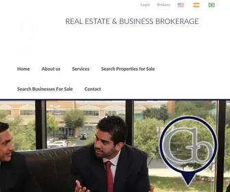 Gutierbrokers.com(Real Estate & Business Brokerage) Screenshot