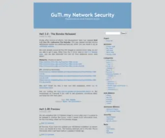 Gutizz.com(Trapped inside the World of Network Security) Screenshot