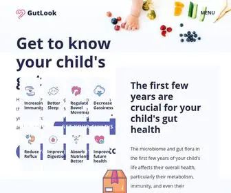 Gutlook.com(Get to know your child's gut) Screenshot