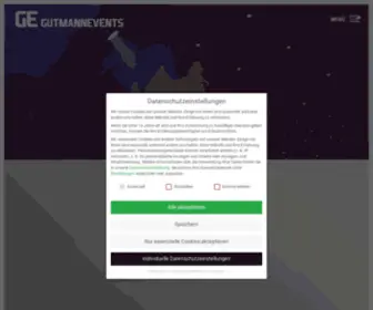 Gutmann-Events.de(GUTMANN EVENTS) Screenshot