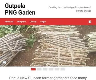 Gutpela-PNG-Gaden.net(PNG Agriculture Adaptations) Screenshot