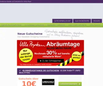 Gutscheinballon.com(›) Screenshot