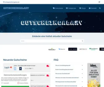 Gutscheingalaxy.de(Gutscheingalaxy) Screenshot