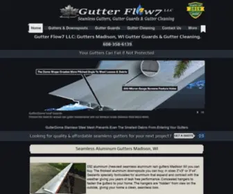 Gutterflow7.com(Gutter Flow7 LLC) Screenshot