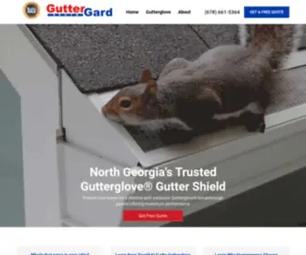 Gutterglovesouth.net(Gutter Protection) Screenshot