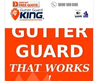 Gutterguardkingsa.com.au(Gutter Guard Adelaide) Screenshot