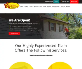 Guttermanservices.com(Gutterman Services New) Screenshot