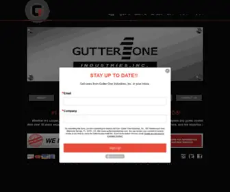 Gutteroneindustries.com(Gutter One Industries) Screenshot