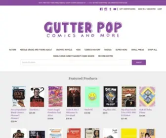 Gutterpopcomics.com(Gutter Pop Comics) Screenshot