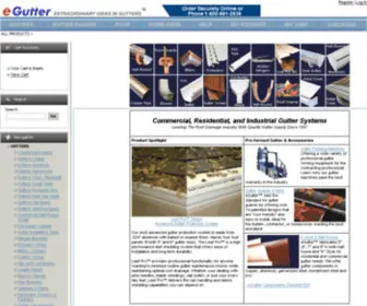 Guttersdirect.com(Offering Residential) Screenshot