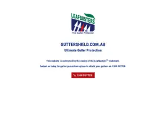 Guttershield.com.au(GUTTER SHIELD) Screenshot