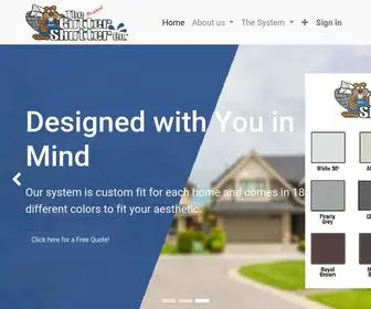 Guttershuttertristate.com(The GutterShutter Co) Screenshot