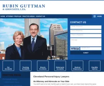 Guttlaw.com(Cleveland Personal Injury Lawyer) Screenshot