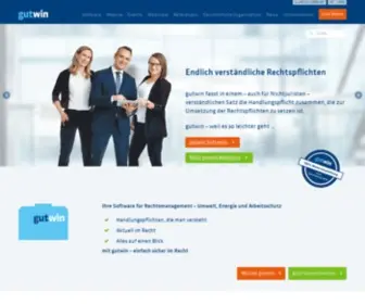 Gutwinski.de(Gutwin Rechtsmanagement Software) Screenshot