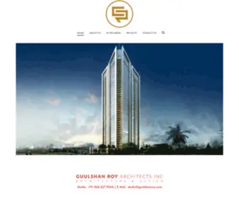 Guulshanroy.com(Guulshan Roy Architects INC) Screenshot