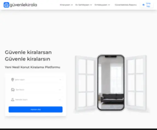 Guvenlekirala.com(Güvenlekirala) Screenshot