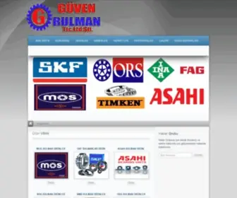 Guvenrulman.com.tr(GÜVEN RULMAN İç ve Dış Tic) Screenshot