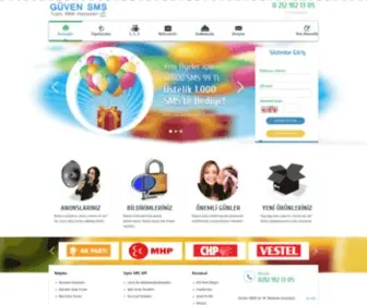 Guvensms.com(SMS) Screenshot