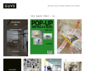 Guvintageshop.com(GUVS) Screenshot