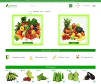 Guwahatibazaar.online(Buy Online Fruits and Vegetables Home Delivery Shopping in Guwahati) Screenshot