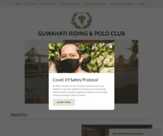 Guwahatiridingandpoloclub.com(Guwahati Riding and Polo Club) Screenshot