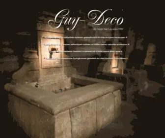 Guy-Deco.be(Fountains) Screenshot