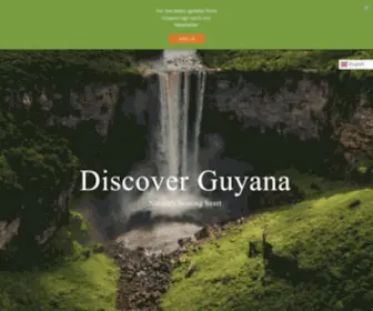 Guyana-Tourism.com(Guyana Tourism) Screenshot